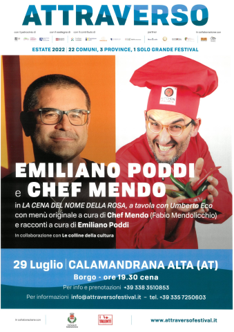 Calamandrana | Emiliano Poddi e Chef Mendo