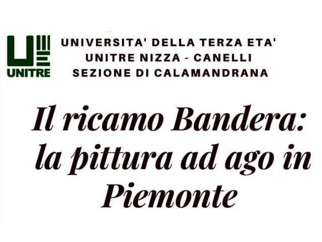 Calamandrana | Incontro "Il ricamo Bandera: la pittura ad ago in Piemonte"
